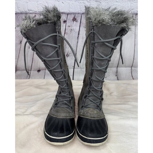 SOREL Women's Cate The Great Waterproof Winter Boot Leather Size 9 - Picture 3 of 10